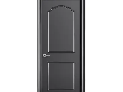 Modern entrance door 26 3D model