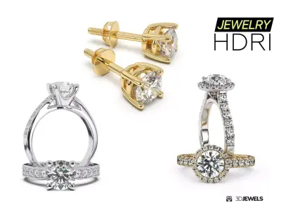 Jewelry HDRI Environment Map For Photorealistic Rendering Texture