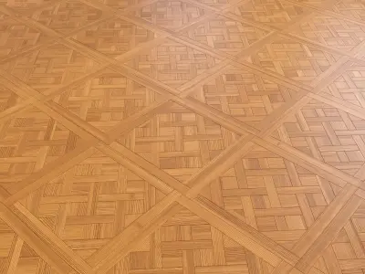 Parquet - Laminate - Wooden floor 2 in 1 Low-poly 3D model 125