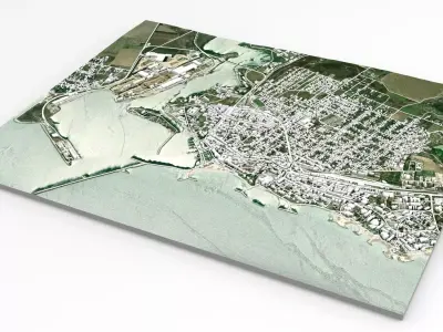 Cityscape Mangalia Romania 3D model