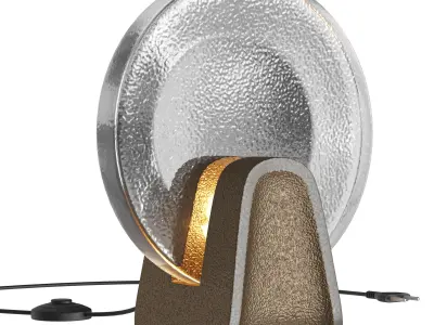 Ingot Lantern Light by HOLLY HUNT 3D model