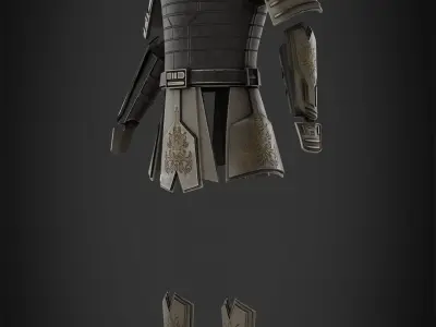 Star Wars Darth Bane Armor for Cosplay 3D print model