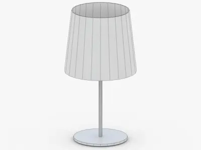 1378 - Table Lamp Low-poly 3D model