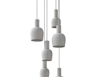 Smart Casual Pendant Light 3D model