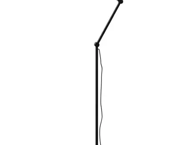 NIMONE Floor reading lamp anthracite 3D model