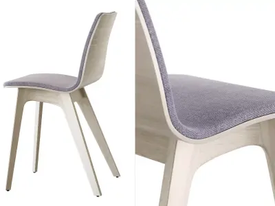 Morph modern dining chairs - 3D model
