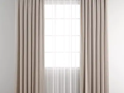 Curtain 356 3D model