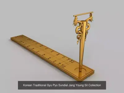 Jang Young-Sil Korean Timekeeping Masterpieces Collection 3D Model Pack