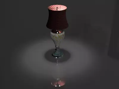Classical Lamp Free 3D model