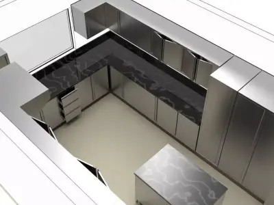 kitchen 7 3D model