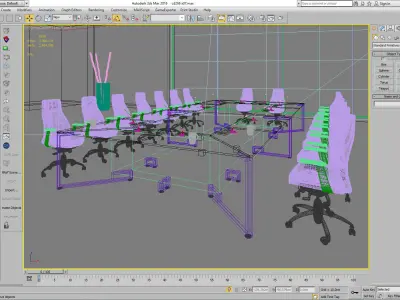 meeting room cd266 a07 3D model