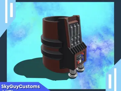 Mandalorian Gauntlets 3D Print File 3D print model