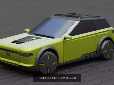 CONCEPT CAR COLLECTION 3D Model Pack