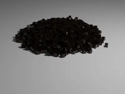 chocloates cubes 3D model