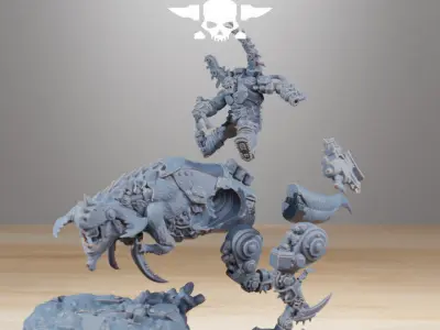 Orkaz Beast Boss 3D print model