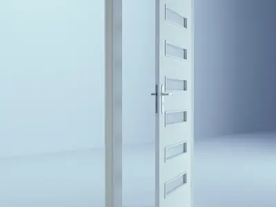White Door 57 3D model