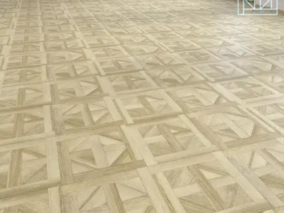 Parquet - Laminate - Wooden floor Low-poly 3D model 37