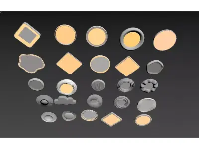 bedroom light 3D model