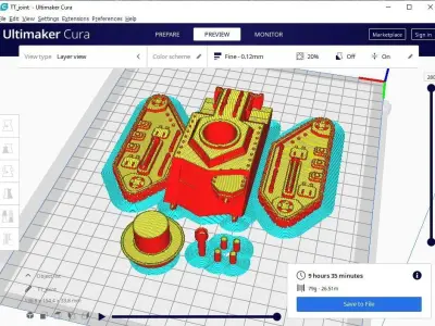 sci-fi tank  3D print model