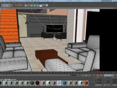 House Riviera France 3D model