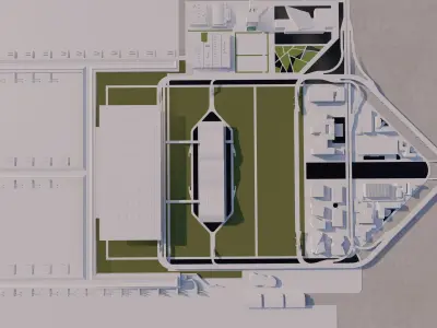 3D Airport-Airport 3D model