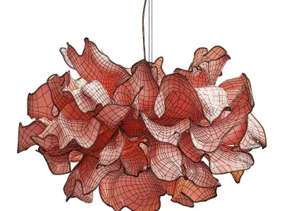 Fandango suspension hanging lamp 3D model