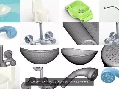 LUXURY BATH ACCESSORIES PACK