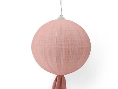 ROUND FABRIC LANTERN  3D model