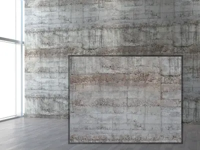 Concrete with formwork traces Texture