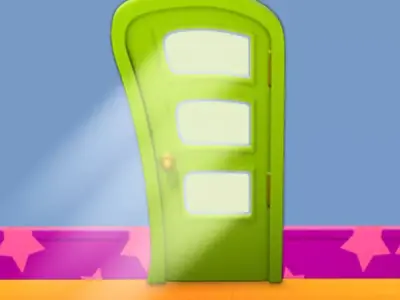 Door Cartoon 3D model