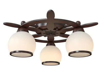 Ceiling chandelier OML-50507-03 and OML-50517-03 3D model