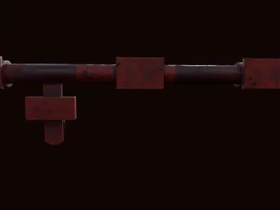 Door Lock 3D Model  Low-poly 3D model