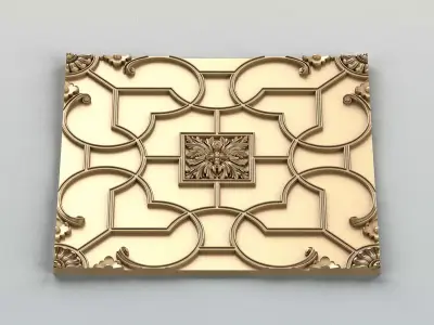 Wall panel 037 3D model
