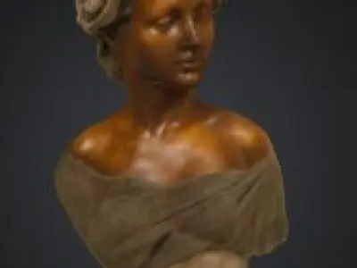 Eternal Serenity Statue Model 3D model