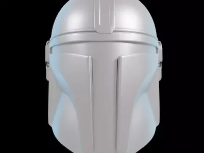 The Mandalorian Helmet  3D model