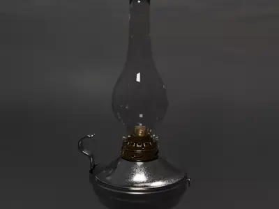 Kerosene lamp 3D model order