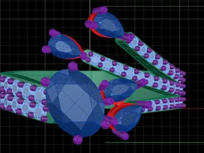 Jewelry ring 204 3D print model