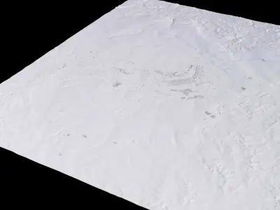 Brasilia Brazil City Landscape 3D Model 3D model