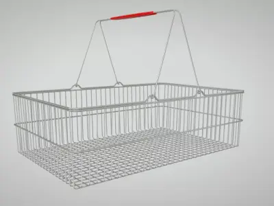  Shopping Basket 3D model
