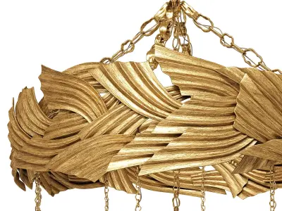 Goossens Paris Couture Chandelier 3D model