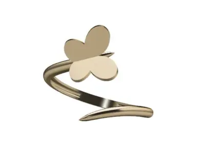 10 Collection of Simple Ring 03 3D print model