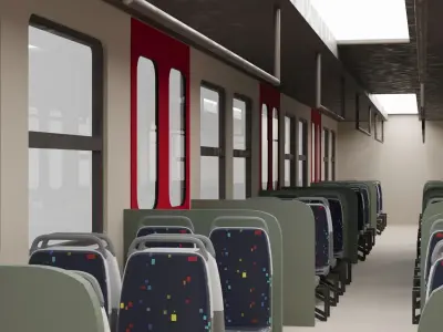 TCDD 14000 Train 3D model