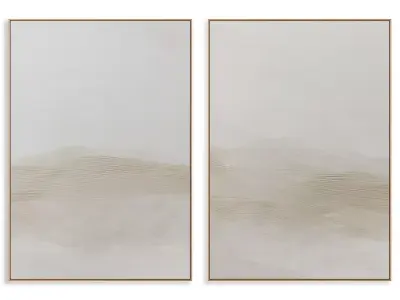 Abstract Painting Frame set 3D model 596