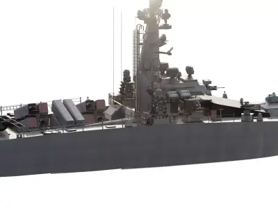NATO  FAST ATTACK MISSILE BOAT 3D model