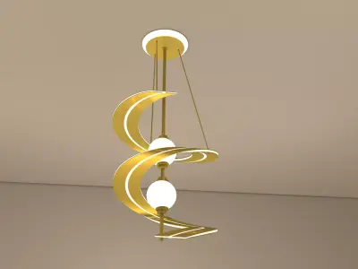 Chandelier 3D model