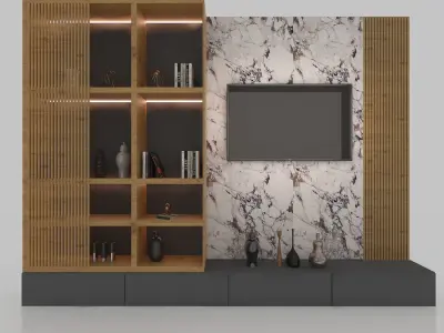 2 TV Unit   3D model