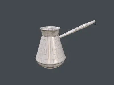 Cezve coffee 3D model