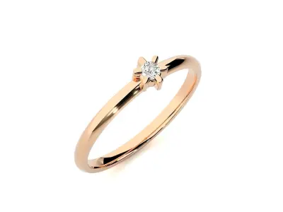 Women ring 3D print model 79