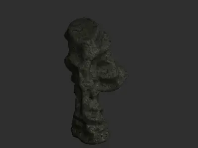 Small Arch - Cave Low-poly 3D model