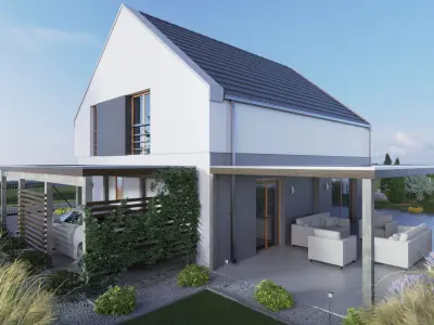 Exterior house 3D model